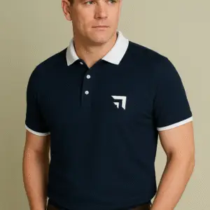 Men's Polo Shirt Navy Blue